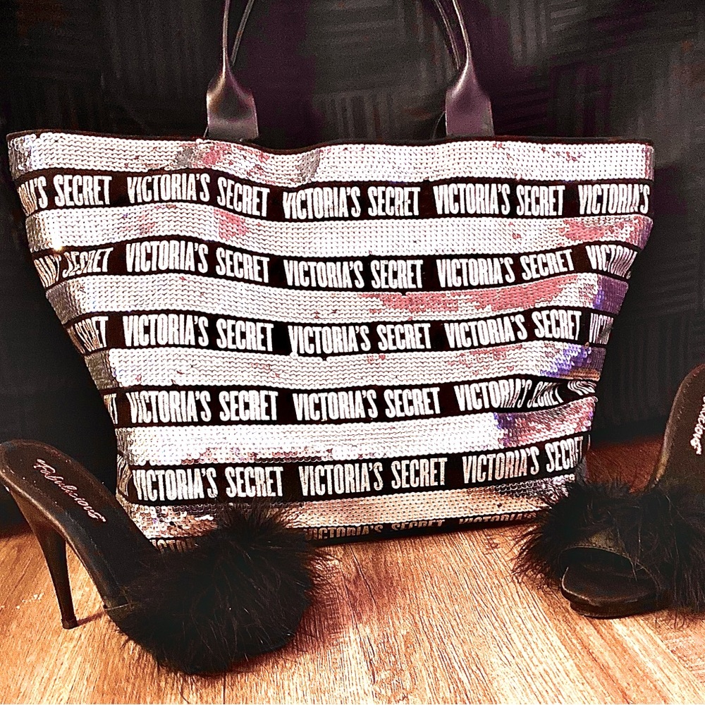 Victoria Secret Bag - $40
Black heels - $20